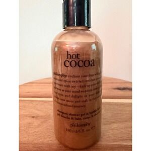 Philosophy Hot Cocoa 6 Oz Shampoo Shower Gel Bubble Bath New Sealed
